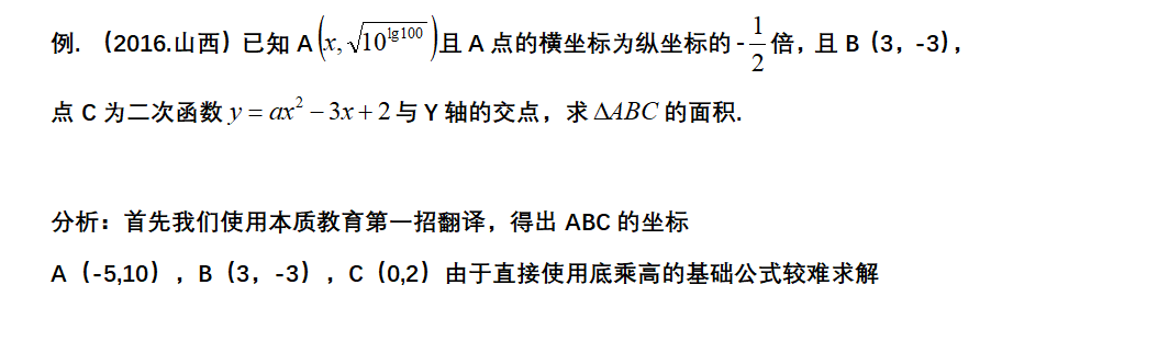 如何學(xué)好高中數(shù)學(xué)，利用加快解題速度-，利用平面向量快速求三角形面積